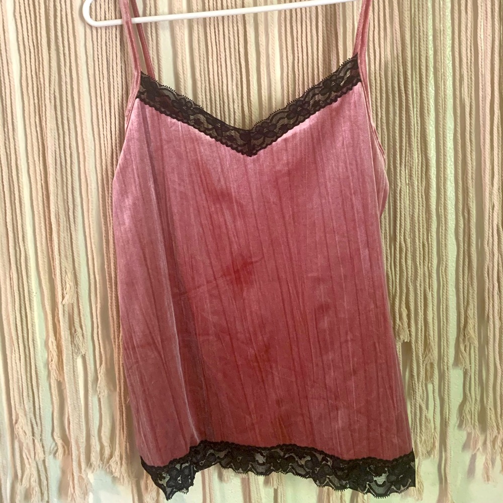 Velvet Lace Cami